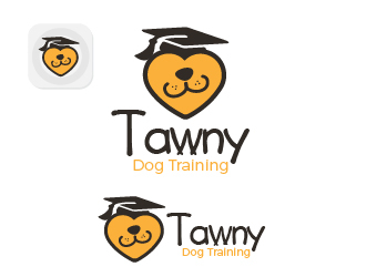 Tawny Dog Training logo design by fawadyk