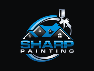 Sharp Painting  logo design by Rizqy