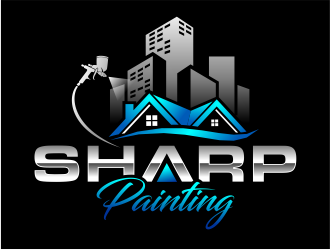 Sharp Painting  logo design by cintoko