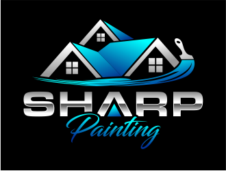 Sharp Painting  logo design by cintoko