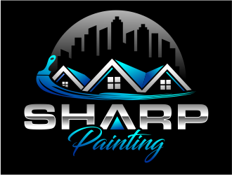 Sharp Painting  logo design by cintoko