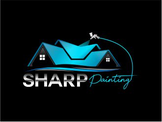 Sharp Painting  logo design by fadlan