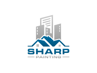 Sharp Painting  logo design by Humhum
