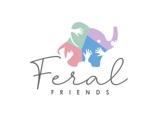 Feral Friends logo design by M J