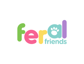 Feral Friends logo design by Panara