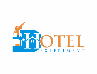 Hotel Experiment logo design by Mahrein