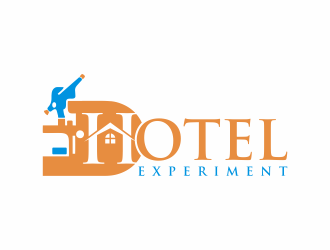 Hotel Experiment logo design by Mahrein