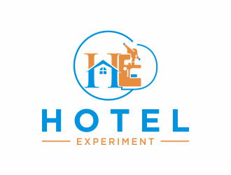 Hotel Experiment logo design by Mahrein
