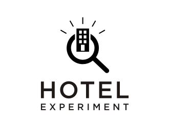 Hotel Experiment logo design by xorn