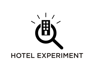 Hotel Experiment logo design by xorn