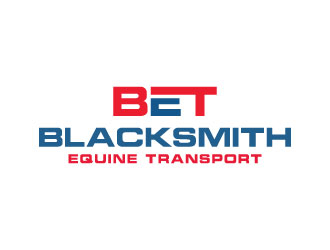 Blacksmith Equine Transport logo design by aryamaity