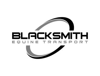Blacksmith Equine Transport logo design by mukleyRx