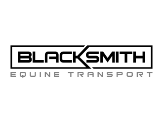 Blacksmith Equine Transport logo design by mukleyRx