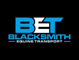 Blacksmith Equine Transport logo design by josephira
