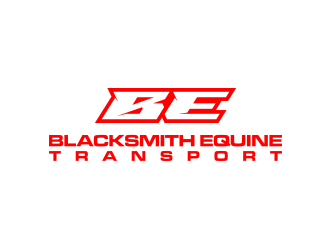 Blacksmith Equine Transport logo design by sodimejo