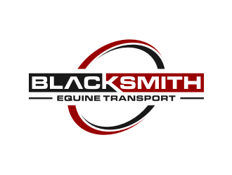 Blacksmith Equine Transport logo design by Wisanggeni