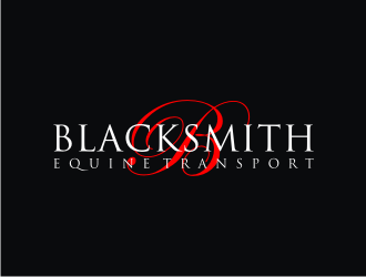 Blacksmith Equine Transport logo design by narnia