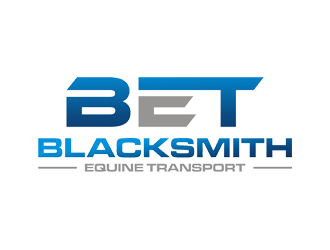 Blacksmith Equine Transport logo design by dollarpush