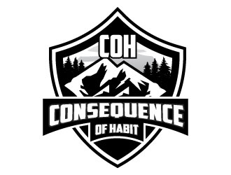Consequence of Habit logo design by aryamaity