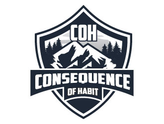 Consequence of Habit logo design by aryamaity