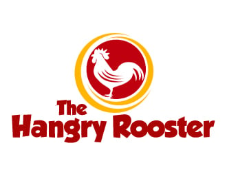 The Hangry Rooster logo design by ElonStark