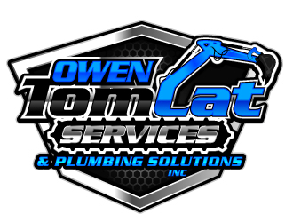 TomCat Services & Owen Plumbing Solutions, Inc. logo design by aRBy
