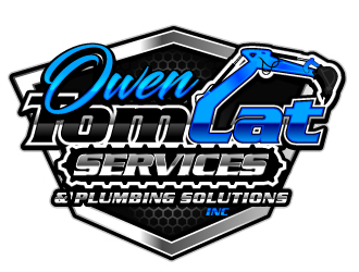 TomCat Services & Owen Plumbing Solutions, Inc. logo design by aRBy