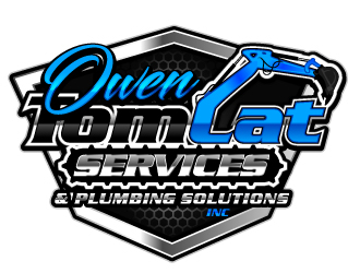 TomCat Services & Owen Plumbing Solutions, Inc. logo design by aRBy
