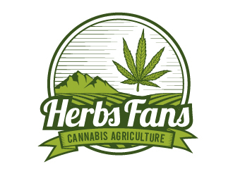 Herbs Fans logo design by sakarep