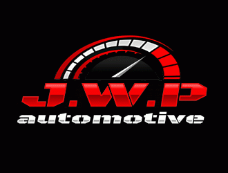J.W.P automotive logo design by Bananalicious
