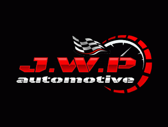 J.W.P automotive logo design by Bananalicious