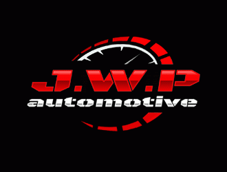 J.W.P automotive logo design by Bananalicious