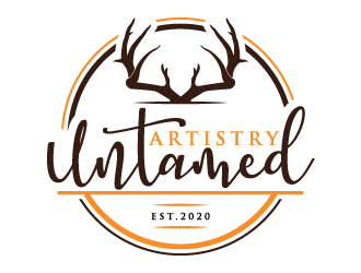 Artistry Untamed  logo design by akilis13