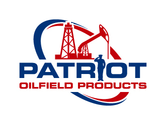 PATRIOT OILFIELD PRODUCTS logo design by Kirito