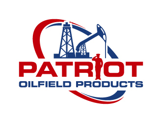 PATRIOT OILFIELD PRODUCTS logo design by Kirito