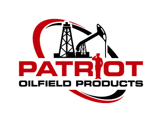 PATRIOT OILFIELD PRODUCTS logo design by Kirito