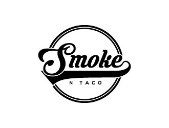 Smoke n Taco  logo design by sujonmiji