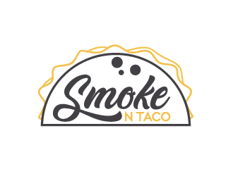 Smoke n Taco  logo design by axel182