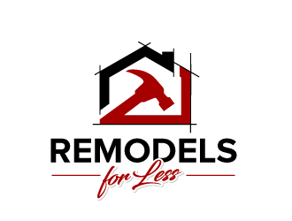 Remodels for Less logo design by jaize