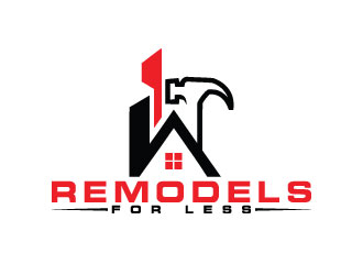 Remodels for Less logo design by sujonmiji
