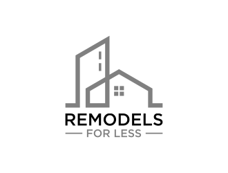 Remodels for Less logo design by Humhum