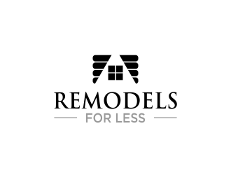 Remodels for Less logo design by MUNAROH