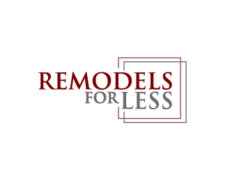 Remodels for Less logo design by aRBy