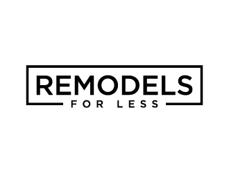 Remodels for Less logo design by denfransko