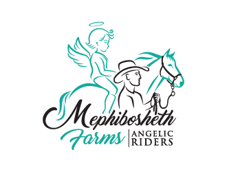 Mephibosheth Farms Angelic Riders logo design by Andri