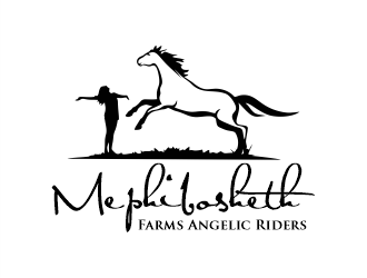 Mephibosheth Farms Angelic Riders logo design by Gwerth