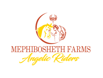 Mephibosheth Farms Angelic Riders logo design by Suvendu