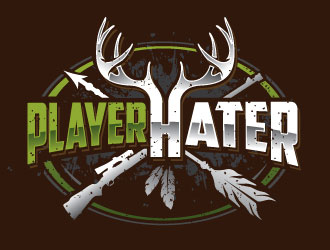 Player H8ter  logo design by REDCROW
