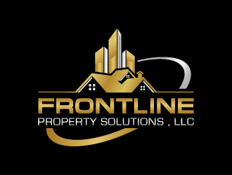 Frontline Property Solutions , LLC  logo design by MUSANG