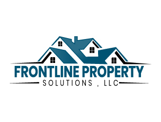 Frontline Property Solutions , LLC  logo design by drifelm